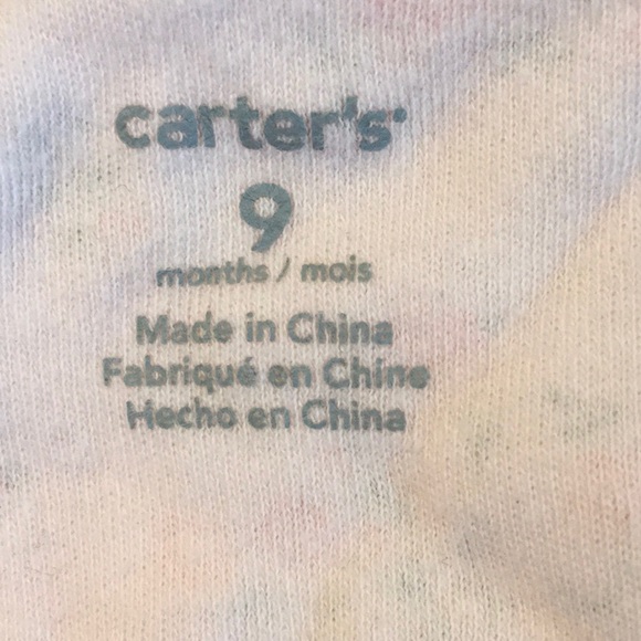 5 Carter’s Footed Onesies Sleepers - Picture 12 of 15